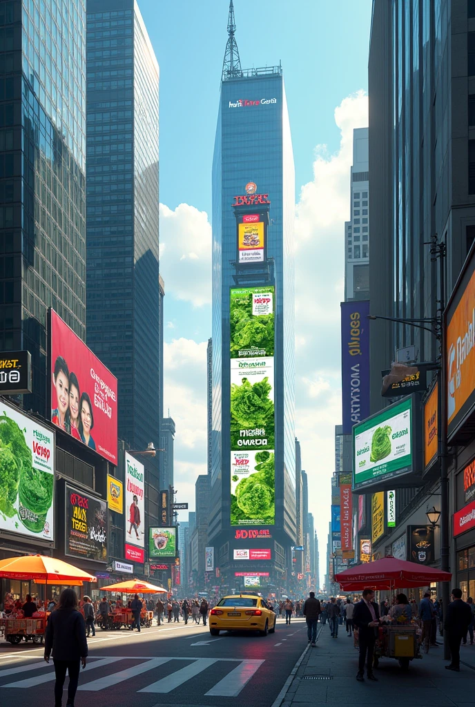 Big city adverts on them there is tesfalem moringa poweder