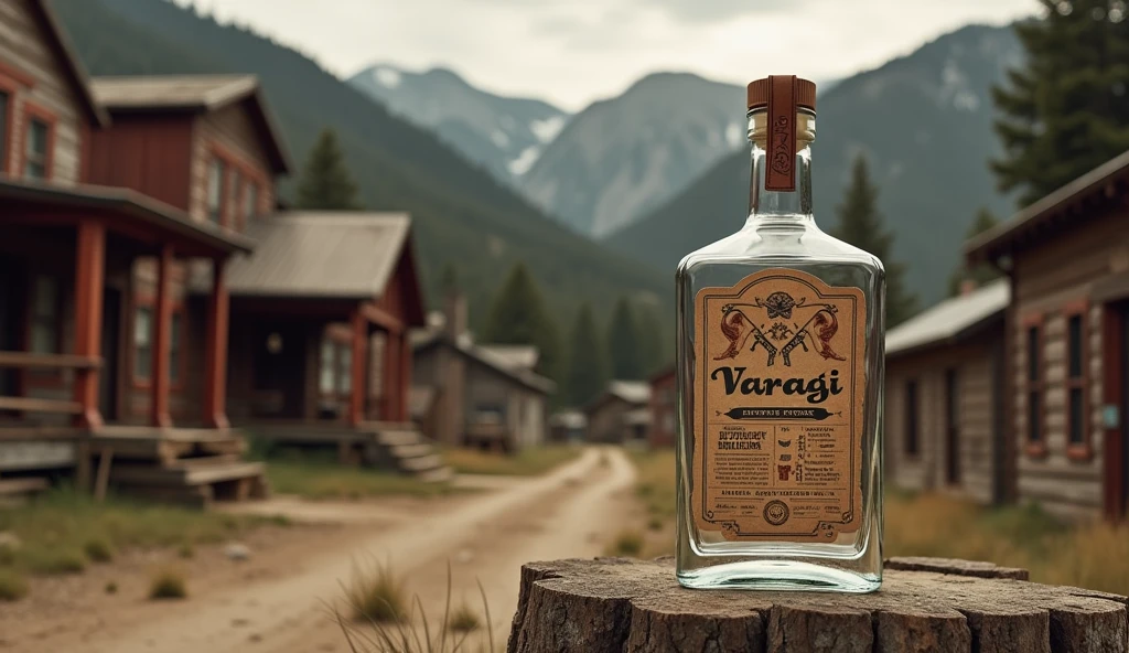 Home made vodka brand name is "VARAGI",western style