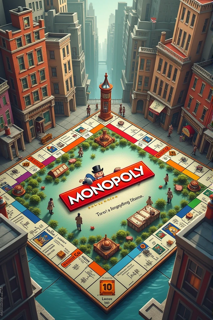 Monopoly type board game