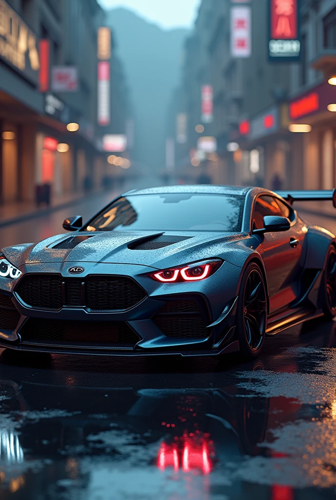 kai forte gt 2024 sedan type tuned with boost spoiler kit led lights supesniom and turbo