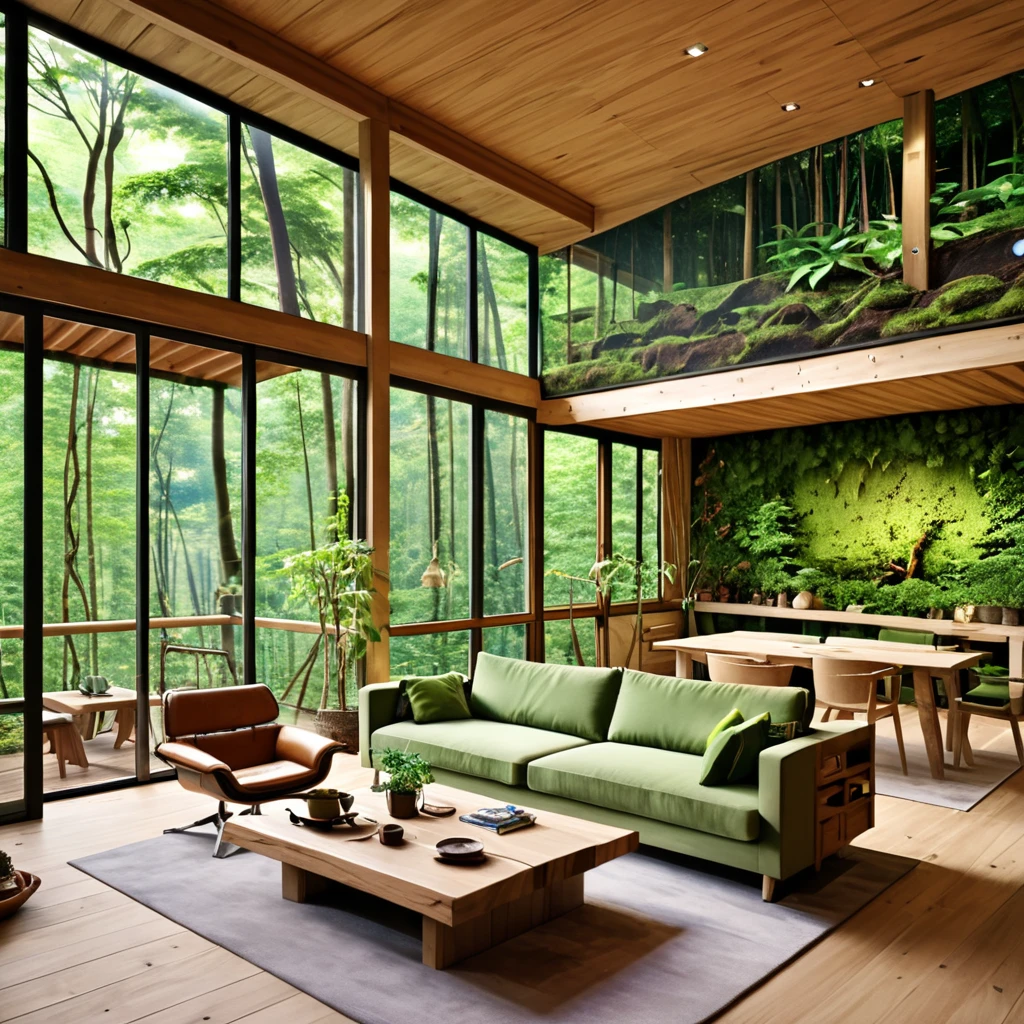 living forest room