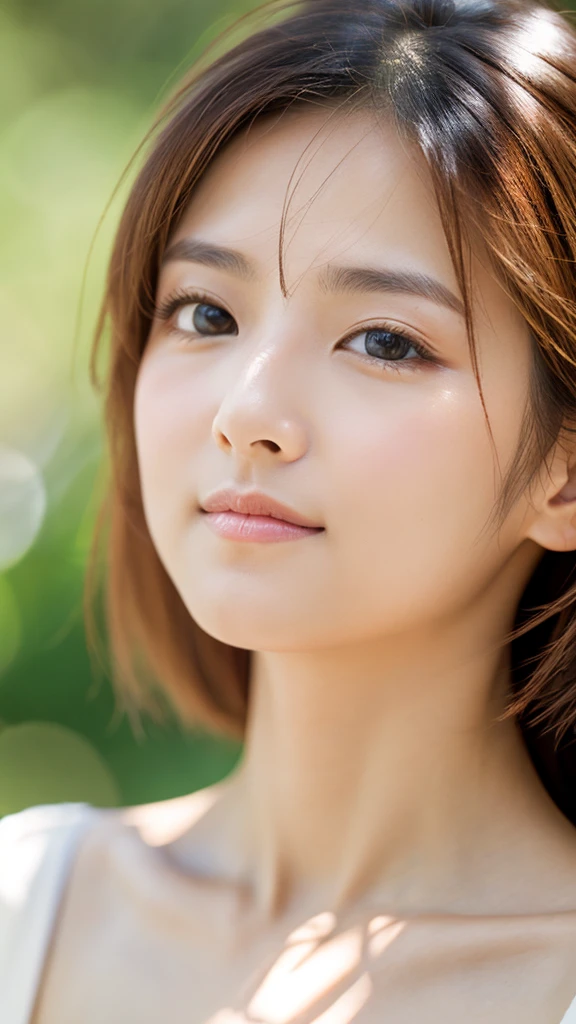 lens: 135mm f1.8, (Highest quality), (Beautiful Japan), (Moisturized lips), Narrow eyes, double eyelid, Delicate clavicle, Flat Chest , I'm ashamed of my smallness, Underdeveloped breasts, smile, (Spotted sunlight: 1.2), Professional Lighting, (Petite figure), (Sunburned skin: 0.2), Full body photo, Full Body Focus, (Kneel)、A proper honor student、Lending entity、(nude,Completely naked:1.5)、Boyish、Very short hair、Driver'Large truck seats、Tie on chest、Sweep all your hair back、Chewing the rope