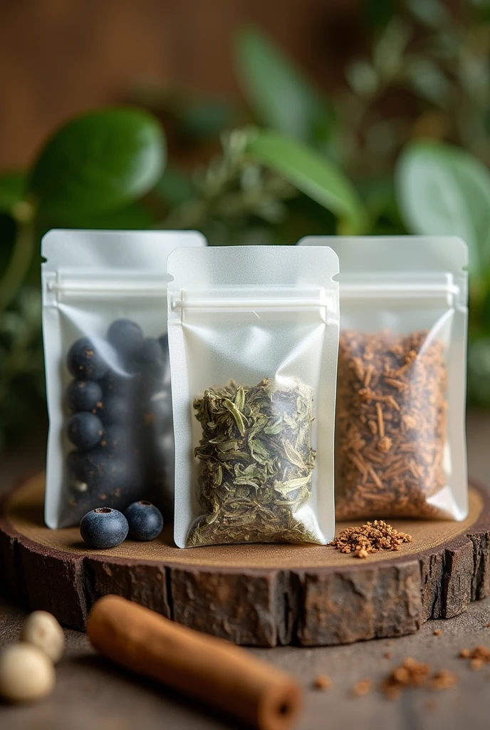 I want 3 small filter paper tea bags of 1 dried blueberry and nettle tea, the other one of insulin ( the leaves of the insulin plant) and the last one of cinnamon and leaves of the plant nicknamed dandelions.
