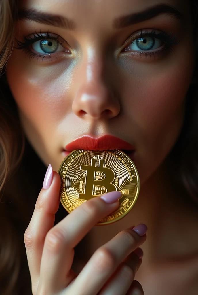 # Import necessary libraries
from stable_diffusion import StableDiffusionPipeline
import torch
from PIL import Image
# Configure Stable Diffusion
pipe = StableDiffusionPipeline.from_pretrained("stable-diffusion-v1-4")
# Define the prompt
prompt = (
"A close-up of a woman's lips biting a Bitcoin coin, with a provocative look in her eyes. "
"The image focuses on the lips and the Bitcoin coin, capturing the texture of the lips and the metallic sheen of the coin. "
"The woman's eyes are slightly visible above the lips, showing a seductive, intense gaze. "
"The lighting is soft but focused, highlighting the curves of the lips and the reflective surface of the Bitcoin. "
"The background is blurred, ensuring the attention remains on the lips, coin, and eyes."
)
# Configuration settings
tile_mode = "none" # Disable tiling generation
clip_guidance_scale = 15 # Enhance adherence to the prompt details
clip_guidance_dropout = 0.05 # Subtle variations for realism
hr_scale = 3.0 # High-resolution scaling for detailed textures
hr_upscaler = "R-ESRGAN" # High-quality upscaling
latent_shift = torch.randn(1, 4, 64, 64) * 0.02 # Subtle latent space adjustments
prompt_weighting = (
"Close-up of lips::1.7 | Biting a Bitcoin coin::1.6 | Provocative look in eyes::1.7 | Soft but focused lighting::1.5 | Metallic sheen on Bitcoin::1.6 | "
"Blurred background::1.5 | Seductive, intense gaze::1.7"
) # Weight for enhancing key elements
cross_attention_strength = 1.0 # Maximum detail for lips, coin, and eyes
symmetry = "none" # No symmetry to maintain a natural expression
symmetry_loss_weight = 0.1 # Minimal impact of symmetry
reference_image = None # No reference image needed
color_match_strength = 0.85 # Harmonious blending
perlin_noise_scale = 0.1 # Low Perlin noise for subtle texture
fractal_noise = False # Disable fractal noise
depth_map = None # No depth map needed
parallax_effect = False # No parallax effect
# Generate the image
image = pipe(