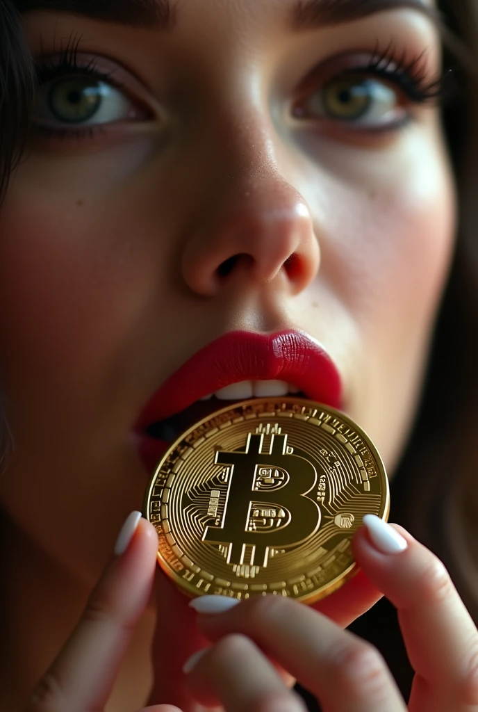 # Import necessary libraries
from stable_diffusion import StableDiffusionPipeline
import torch
from PIL import Image

# Configure Stable Diffusion
pipe = StableDiffusionPipeline.from_pretrained("stable-diffusion-v1-4")

# Define the prompt
prompt = (
    "A close-up of a woman's lips biting a Bitcoin coin, with a provocative look in her eyes. "
    "The image focuses on the lips and the Bitcoin coin, capturing the texture of the lips and the metallic sheen of the coin. "
    "The woman's eyes are slightly visible above the lips, showing a seductive, intense gaze. "
    "The lighting is soft but focused, highlighting the curves of the lips and the reflective surface of the Bitcoin. "
    "The background is blurred, ensuring the attention remains on the lips, coin, and eyes."
)

# Configuration settings
tile_mode = "none"  # Disable tiling generation
clip_guidance_scale = 15  # Enhance adherence to the prompt details
clip_guidance_dropout = 0.05  # Subtle variations for realism
hr_scale = 3.0  # High-resolution scaling for detailed textures
hr_upscaler = "R-ESRGAN"  # High-quality upscaling
latent_shift = torch.randn(1, 4, 64, 64) * 0.02  # Subtle latent space adjustments
prompt_weighting = (
    "Close-up of lips::1.7 | Biting a Bitcoin coin::1.6 | Provocative look in eyes::1.7 | Soft but focused lighting::1.5 | Metallic sheen on Bitcoin::1.6 | "
    "Blurred background::1.5 | Seductive, intense gaze::1.7"
)  # Weight for enhancing key elements
cross_attention_strength = 1.0  # Maximum detail for lips, coin, and eyes
symmetry = "none"  # No symmetry to maintain a natural expression
symmetry_loss_weight = 0.1  # Minimal impact of symmetry
reference_image = None  # No reference image needed
color_match_strength = 0.85  # Harmonious blending
perlin_noise_scale = 0.1  # Low Perlin noise for subtle texture
fractal_noise = False  # Disable fractal noise
depth_map = None  # No depth map needed
parallax_effect = False  # No parallax effect

# Generate the image
image = pipe(