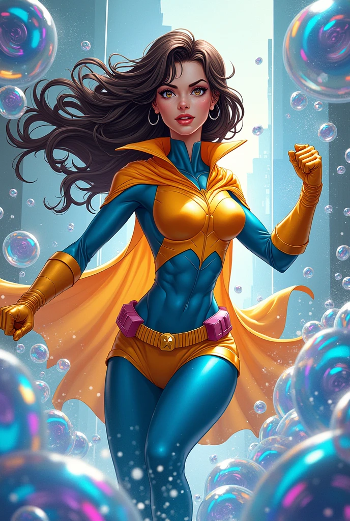 Bubble power girl