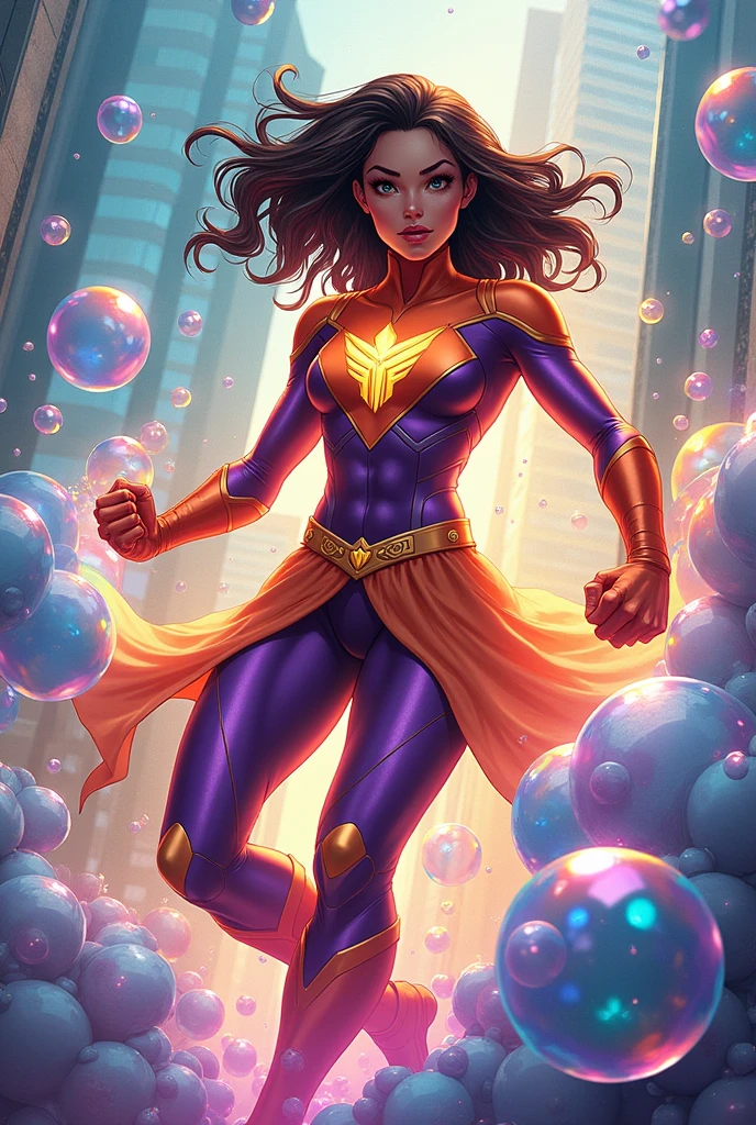 Bubble power girl