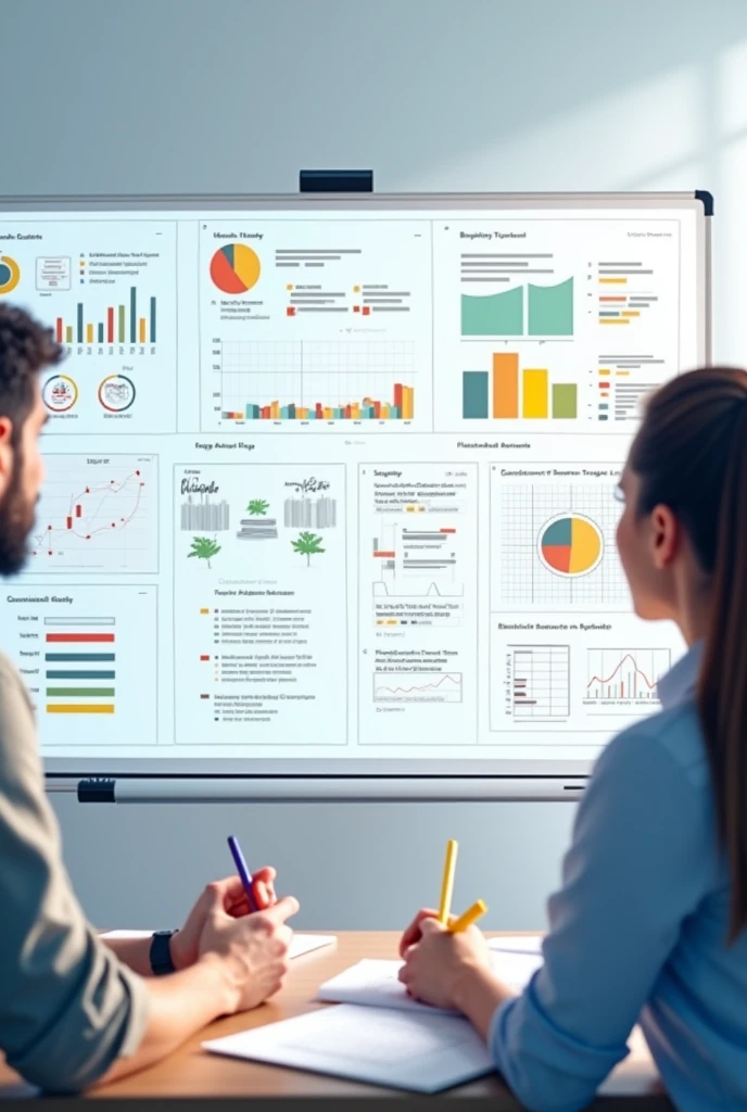 Project Coordination:**
- **Image Idea:** A project management dashboard with tasks, timelines, and progress bars, or a whiteboard with a project plan laid out.
- **Purpose:** To represent planning, organization, and keeping projects on tra