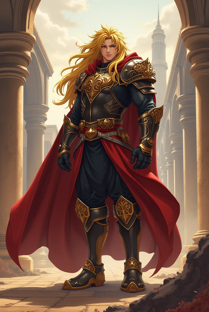 Have you seen the Nanatzu no Taizai series?. Design me realistic illustrations of Escanor