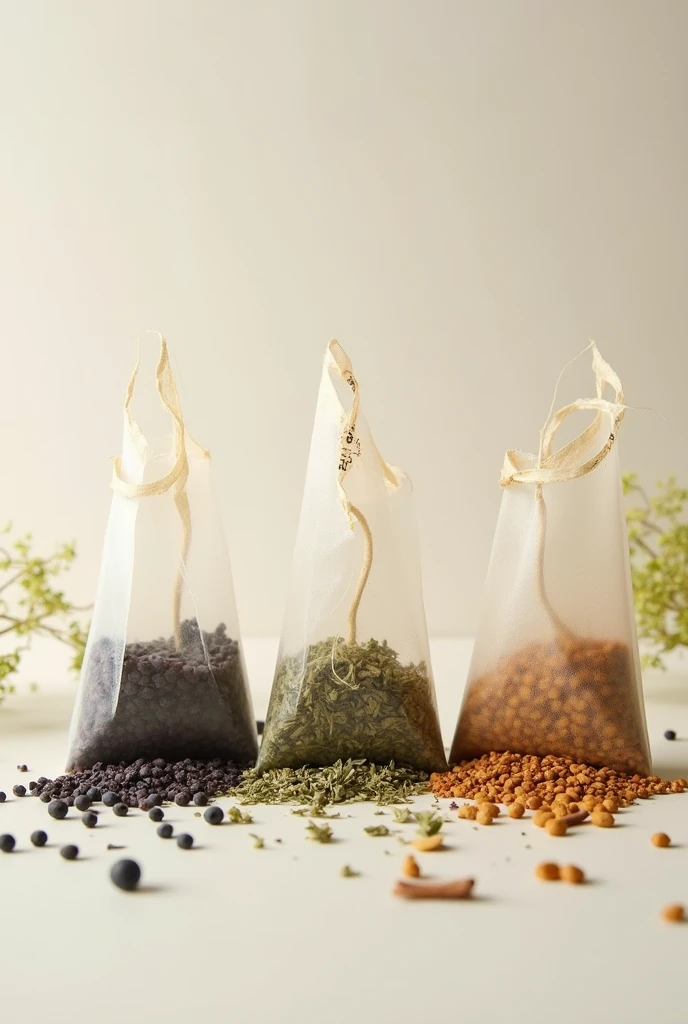 Make me 3 tea bags, one with blueberry and nettle, one with insulin and the last one with cinnamon and dandelion.
