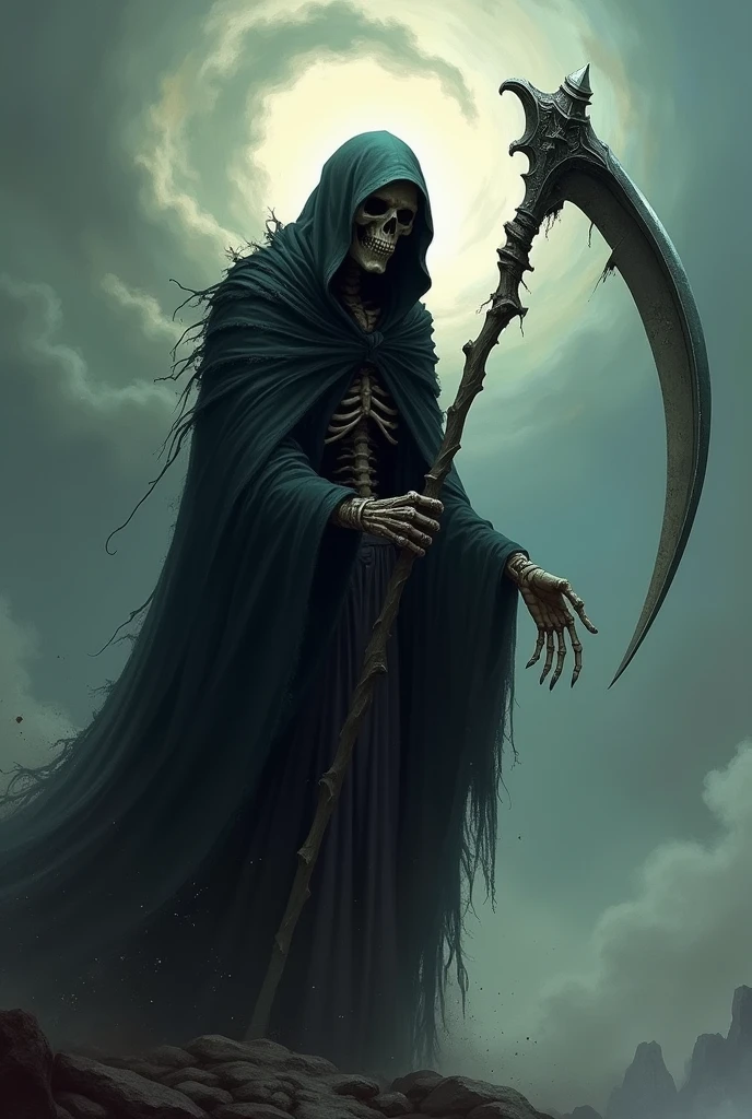 Create death with a scythe