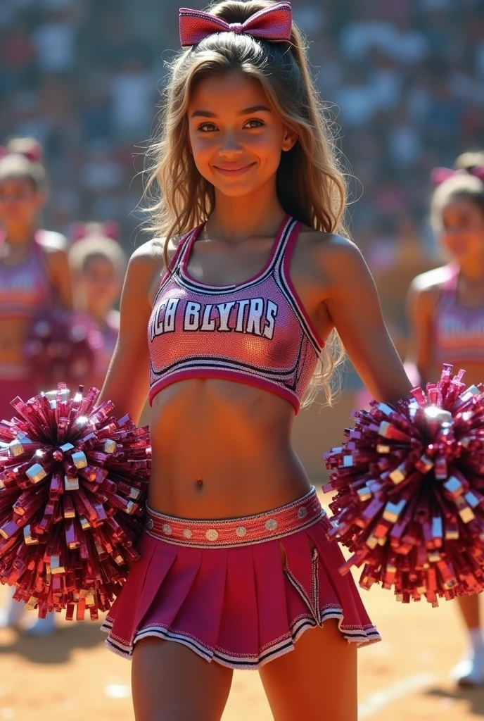 Create a cheerleader costume