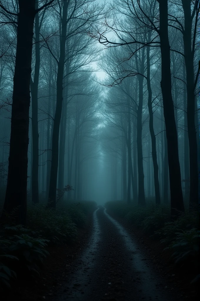Dense and dark forests. very dark.