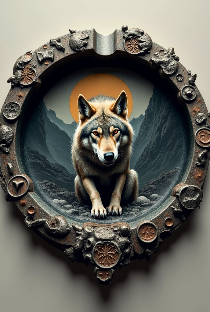 Valley of the Wolves series themed ashtray