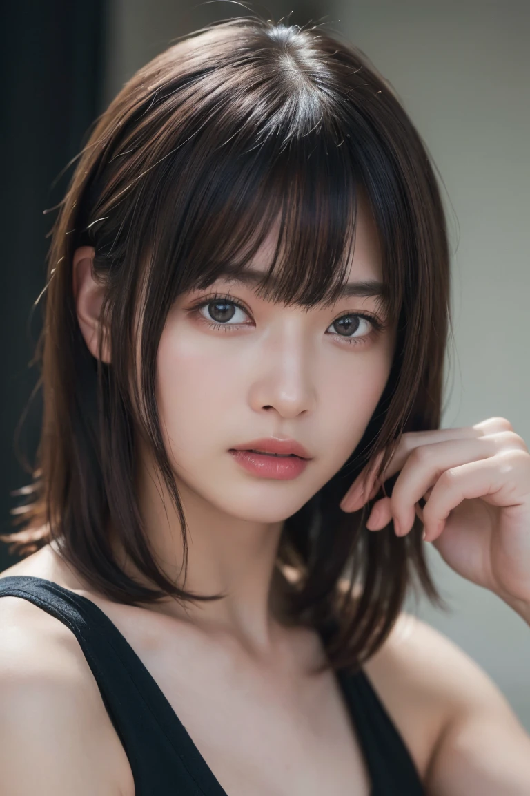 (Highest quality:1.4),(masterpiece:1.4),(Realistic:1.4),(Realistic:1.2),(超High resolution, RAW Photos:1.4),(High resolution, Very detailed:1.2),(8k:1.2),Movie Photos,a photo of a dark-haired,one person's,alone,wear ,((China dress))、((Upper Body:1.3))
