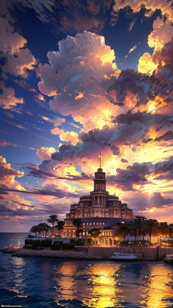 • Buildings and cityscapes: “grand hotels,” “luxurious buildings,” “ornate architecture.• Resort feel: “harbor with yachts,” “golden sunlight,” “Mediterranean Sea." • Elegant atmosphere: “luxury,” “champagne,” “small ornate window,” “exclusive destination
“A stunning view of Monaco from a different angle, showing the majestic architecture of the city’s grand hotels and casinos along the coastline. The harbor is filled with yachts, and the sun sets behind the hills, casting a warm glow across the Mediterranean Sea.”