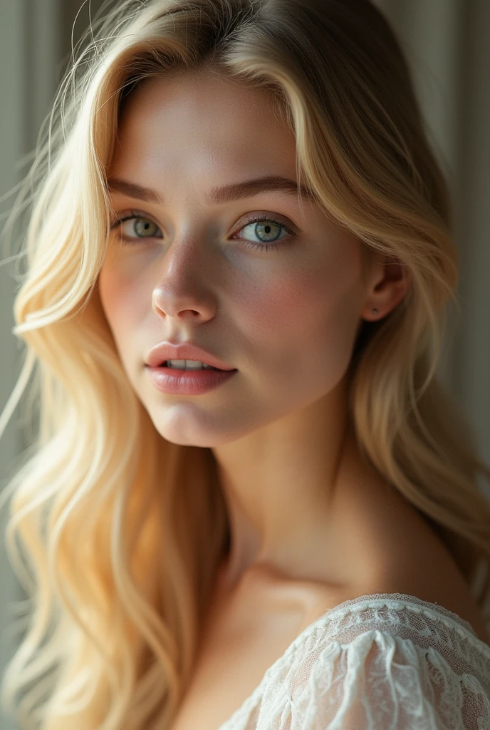 blonde woman
