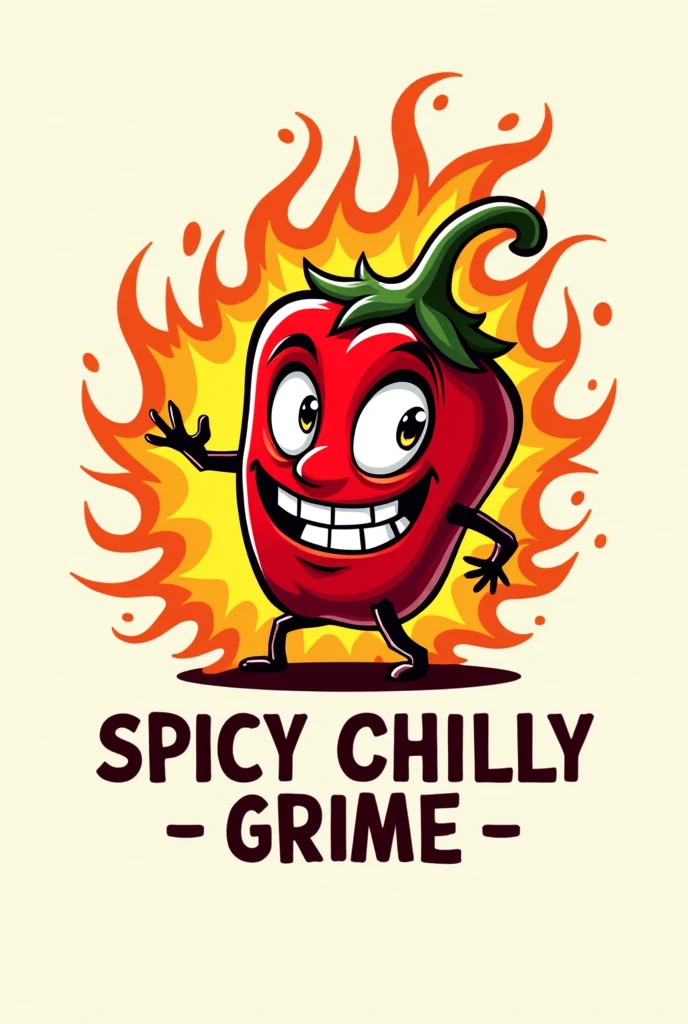 The logo of a crazy spicy