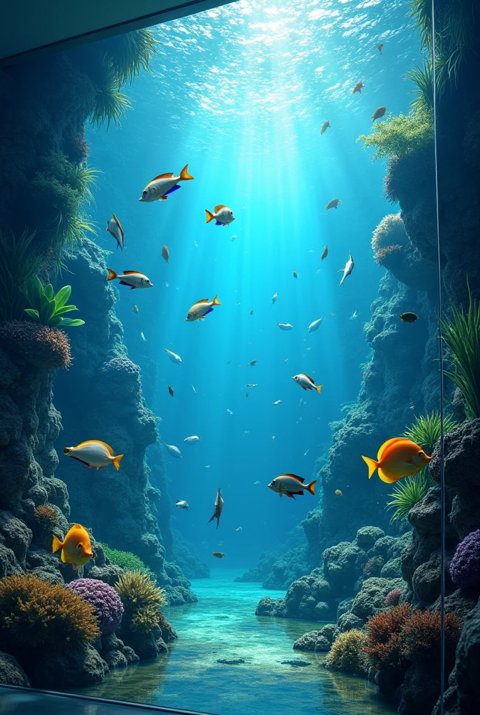 an aquarium