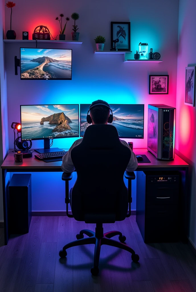 MAKE A GAMER SETUP
