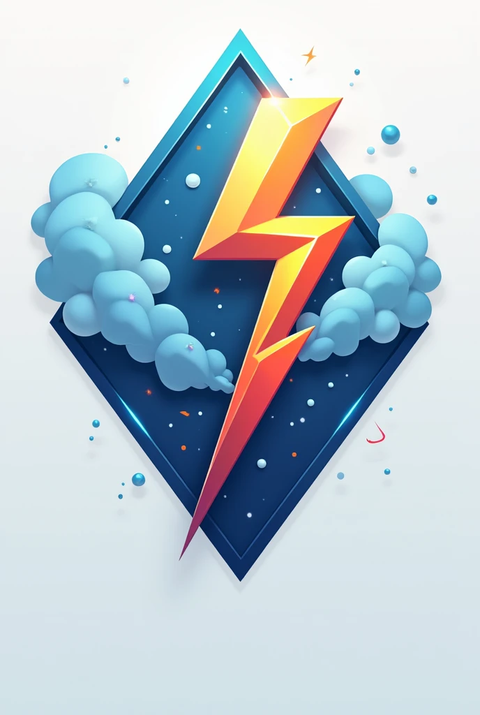Create a logo for my company called "Fast Packing", use lightning instead of fire.