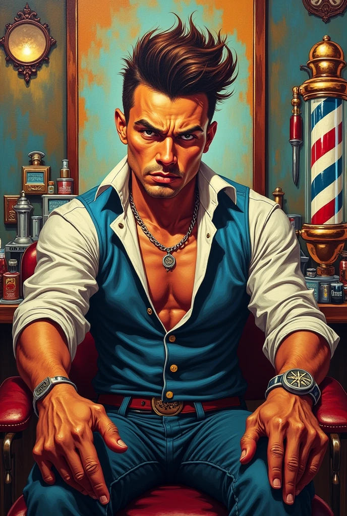 A spicy barber
