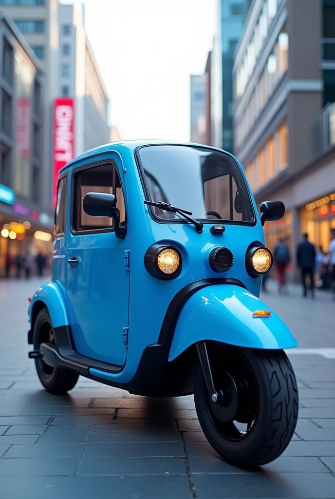 iMototaxi torito bajaj blue color, modern