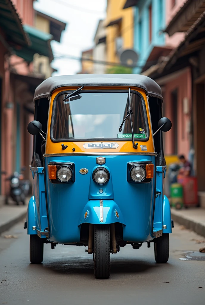 Mototaxi torito bajaj blue color