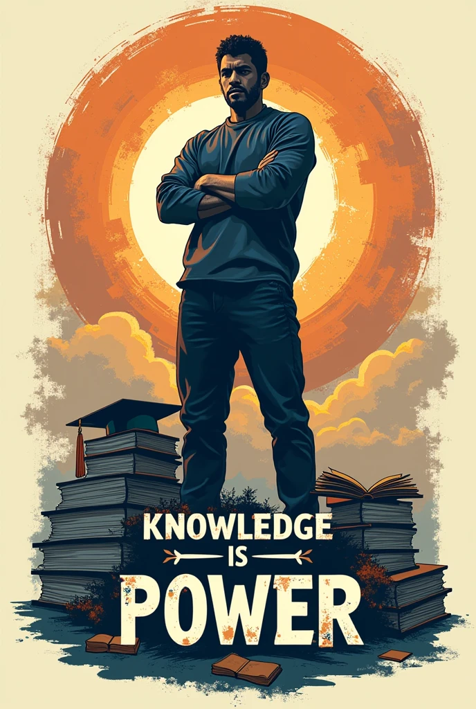 Knowledge is power T-shirt 