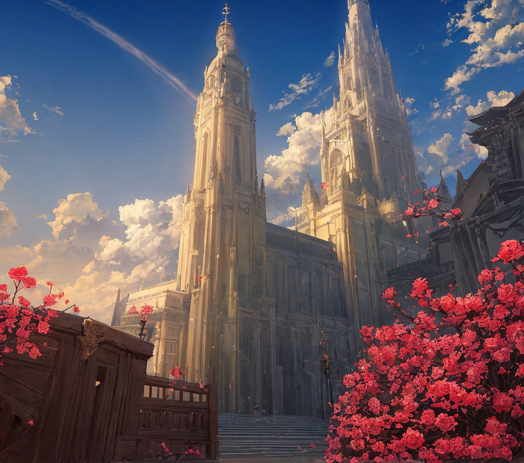 Maria was trying to get through the low forest.、I found a ray of light at the end of the forest。
I ran over and found that it was a cliff.、Beautiful nature illuminated by the morning sun and vast land spread out before my eyes.。
「What a view!...This is where my journey begins」
Later, in the royal capital of Rosehaven「Commander of the Rose Knights」It becomes、1The journey of an adventurer、It had just begun on this cliff.。