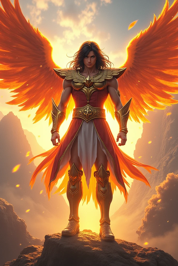 ikki of the phoenix (saint seiya )
