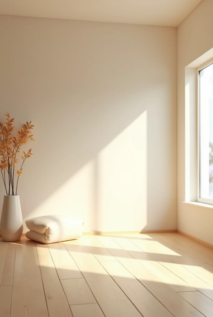 A simple room as a background
