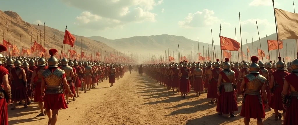 5,000 Romans vs 10, Persians