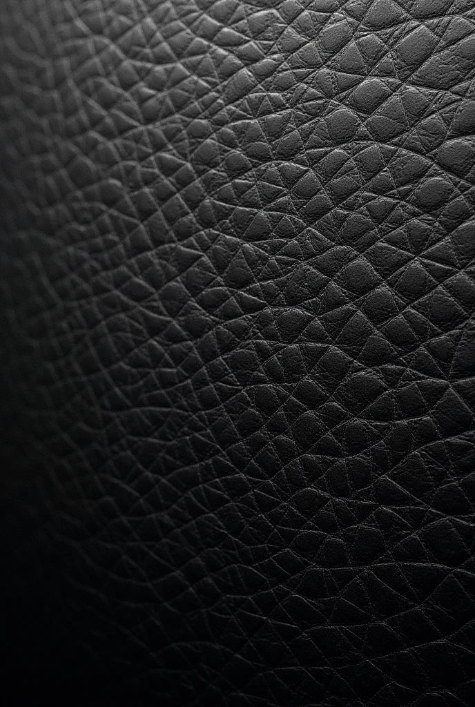 microscopic extreme close up of a black leather texture