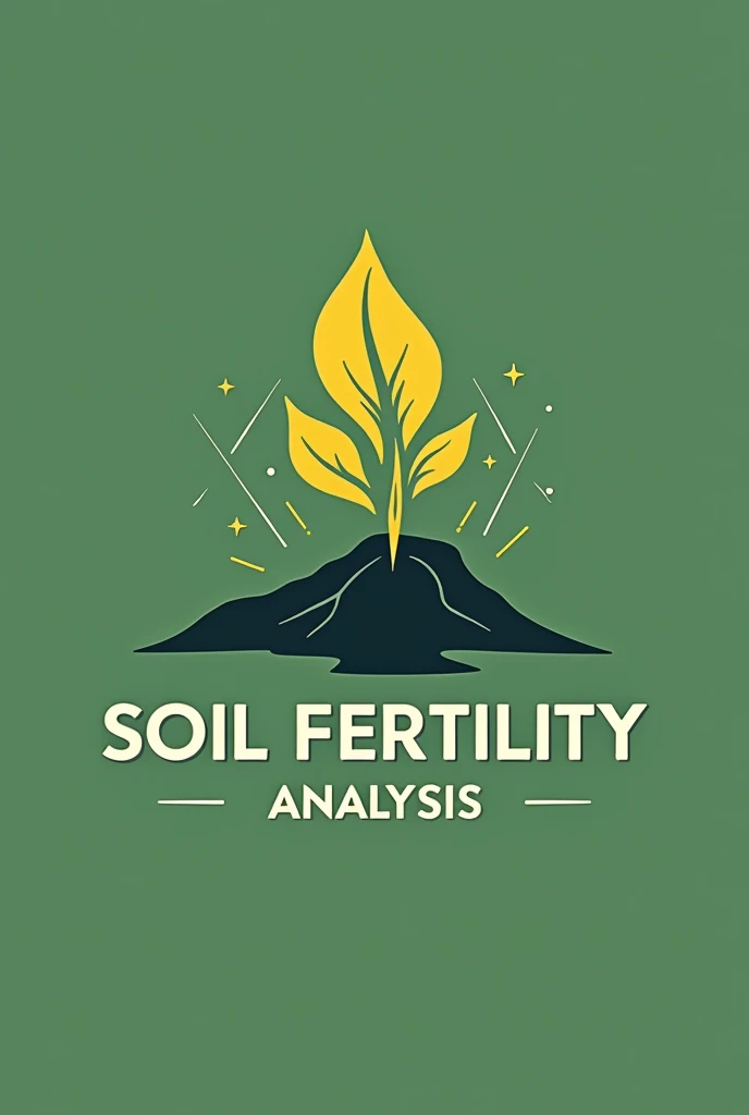 Logo for a soil laboratory shirt that works with soil fertility analysis
