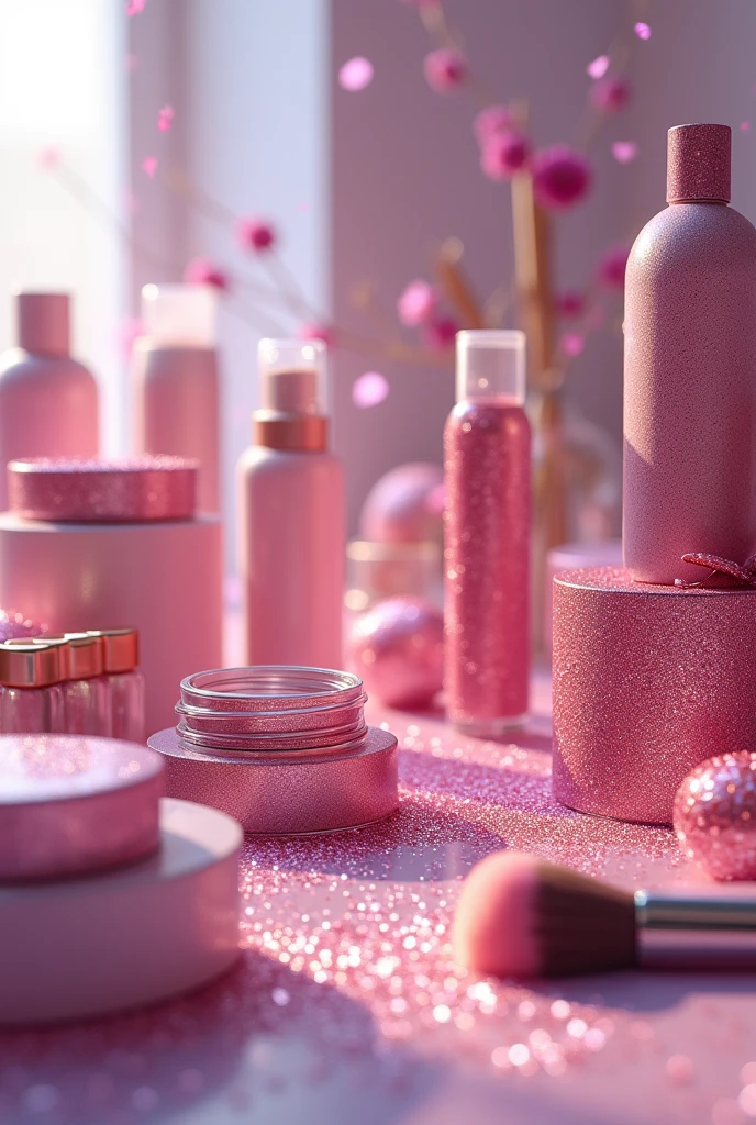  girls cosmetics glitter

