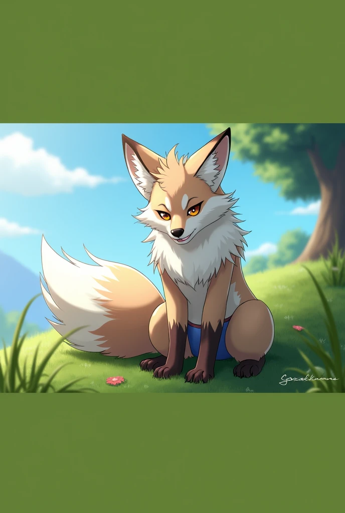 red fox, highres, unparalleled masterpiece, perfect artwork, absurdres, rzminjourney, vector-art, masterpiece)(kemono, furry anthro)logo mark, round,
