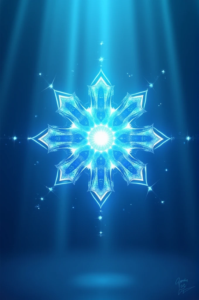 Logo de Starlights ENTERTAINMENT Color celeste