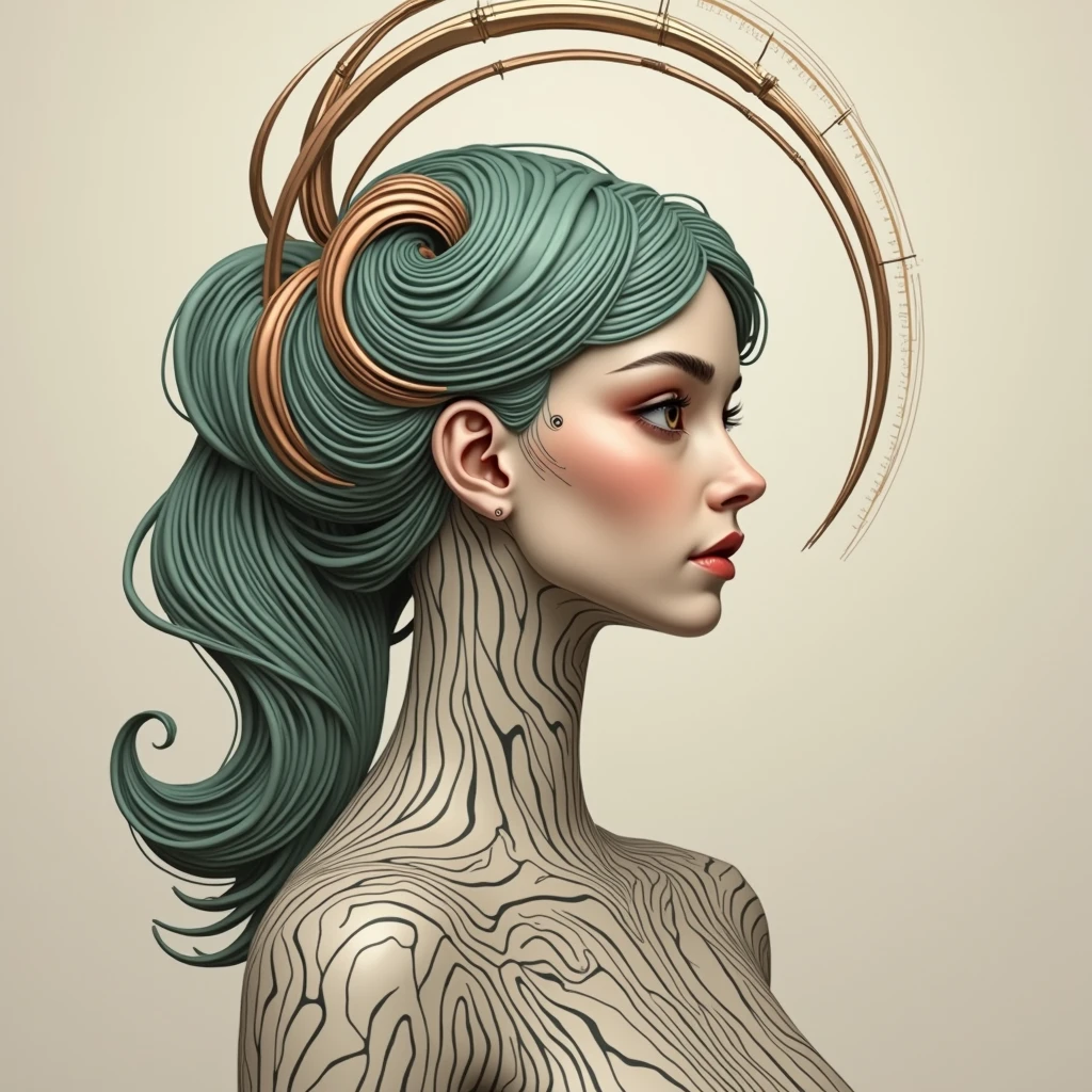 woman, surrealism, masterpiece, anatomically correct, super detail, high details, high quality, best quality