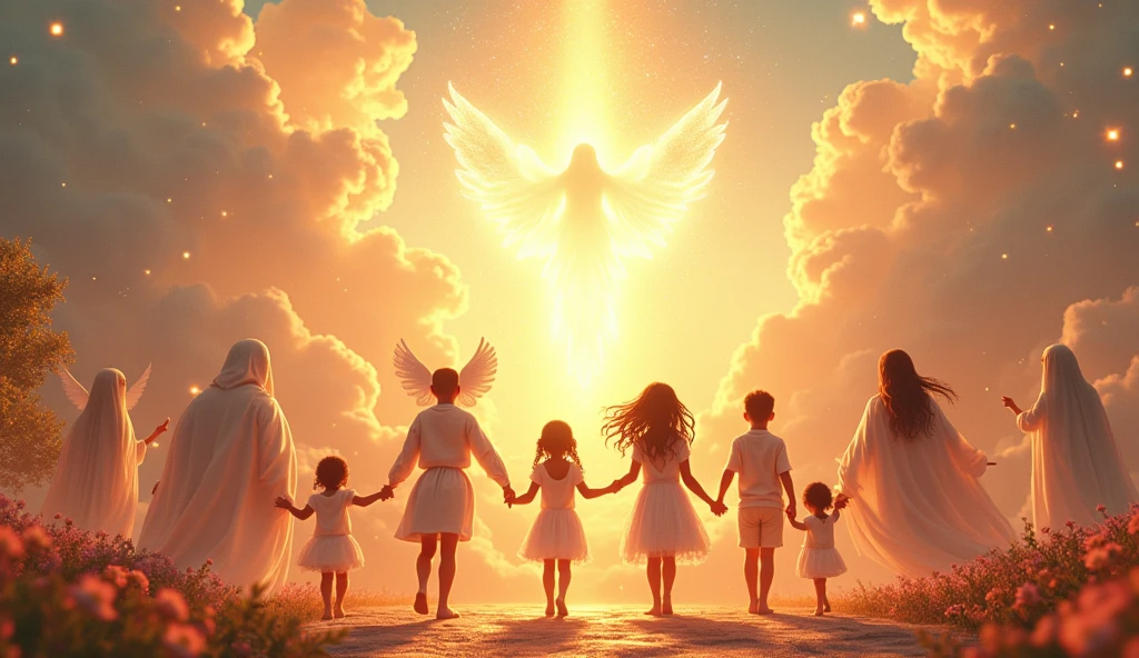 heavenly ground, fiesta, many children and family 