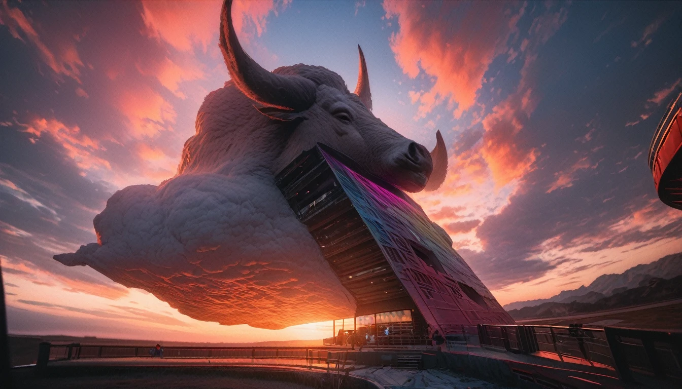 (Highest quality),(masterpiece:1.2),(Very detailed:1.2),Ultra-high resolution,Raw color photography,8k,Vast landscape photography,Realistic photos,Elaborate photos,Skydiving Observation Deck,Written boundary depth,Sharp focus,In the clouds,Matterhorn,sunset,Beautiful colors,Written boundary depth,Wide Light,Low contrast,Backlight,Sharp focus,Vibrant colors,Moving configuration