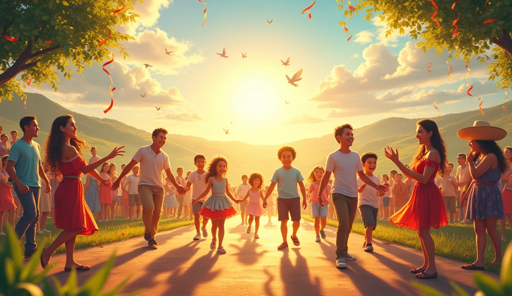 heavenly ground, fiesta, children and families