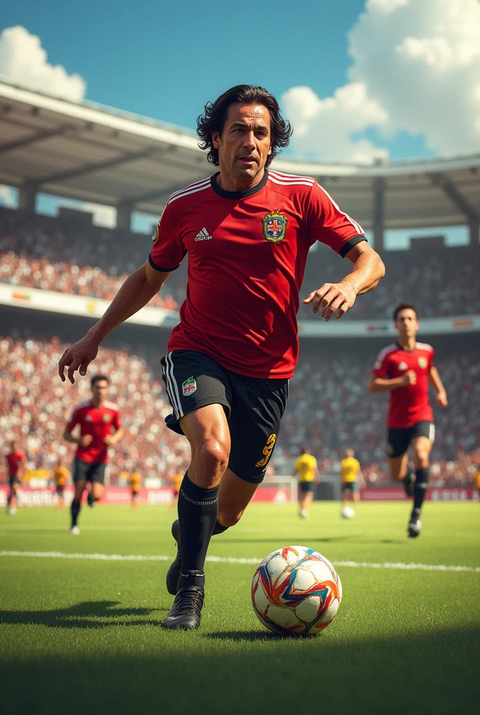 silvio santos playing for the flamengo team
