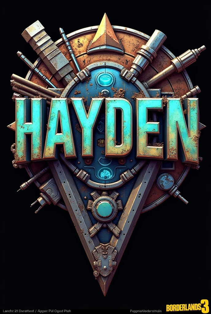 A profile logo that has Hayden in it and has to include borderlands 3 things