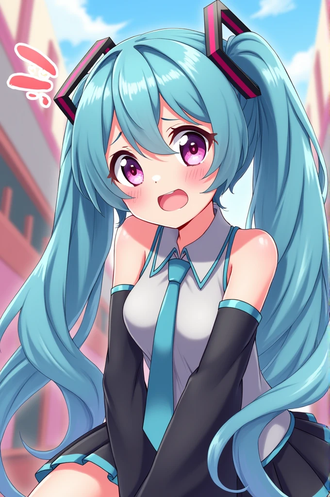 Hatsune miku farting