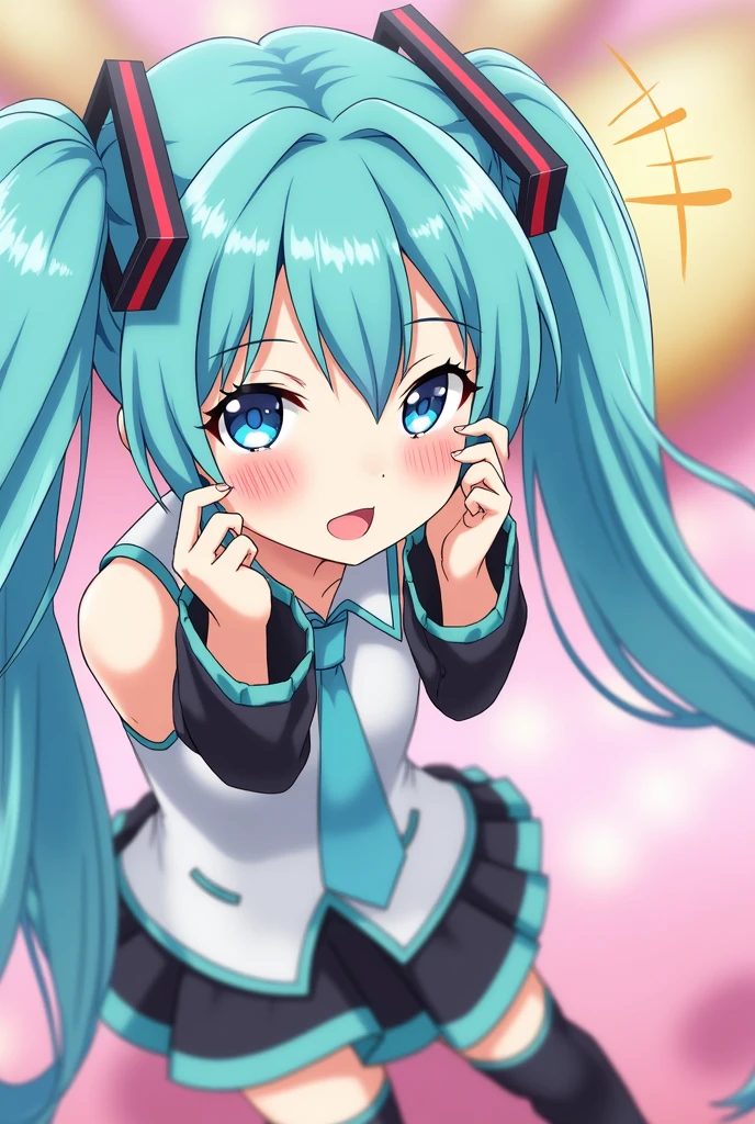 Hatsune miku farting
