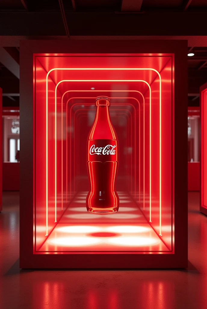 display case, conceptual, from coca cola, creative, impactful