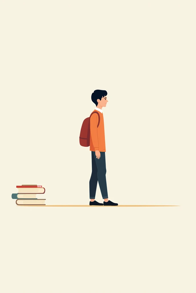 Simple design of school and living in society 
