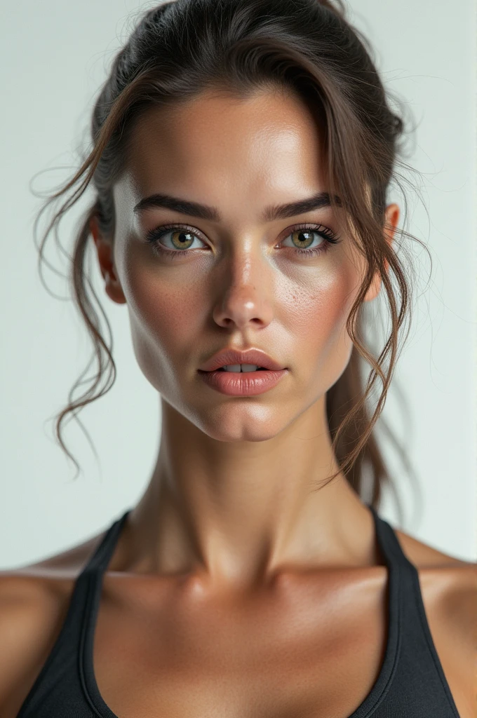 Woman breast realistic face swap olimpic