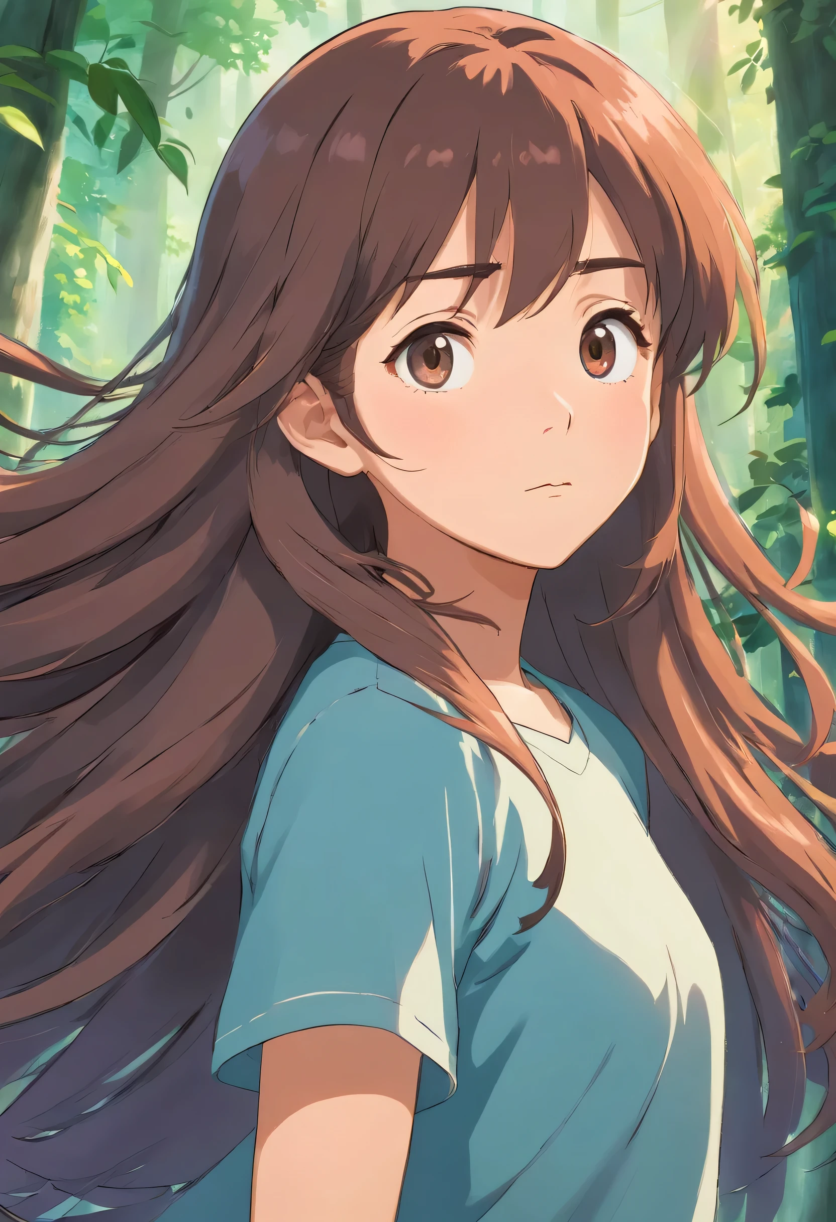blackquality hair , , a determined expression,